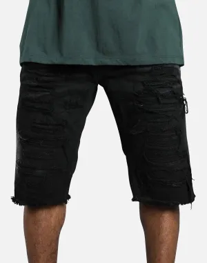 Smoke Rise DESTROYED DENIM SHORT