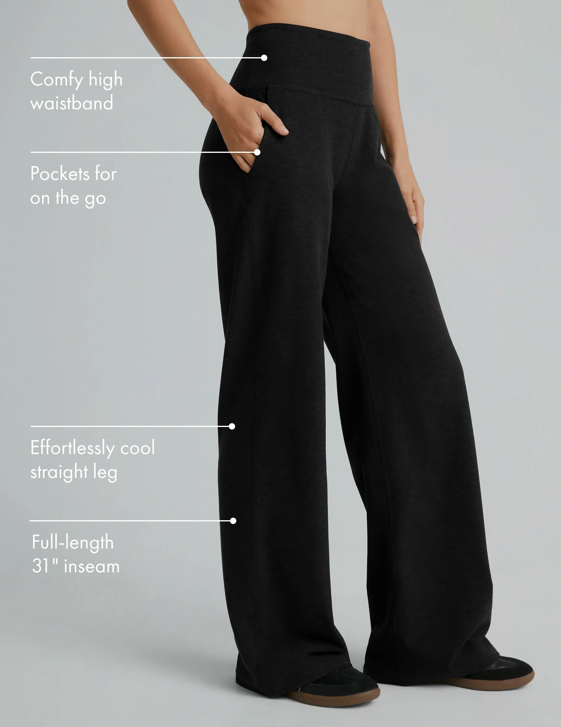 Spacedye Laid Back Wide Leg Pant