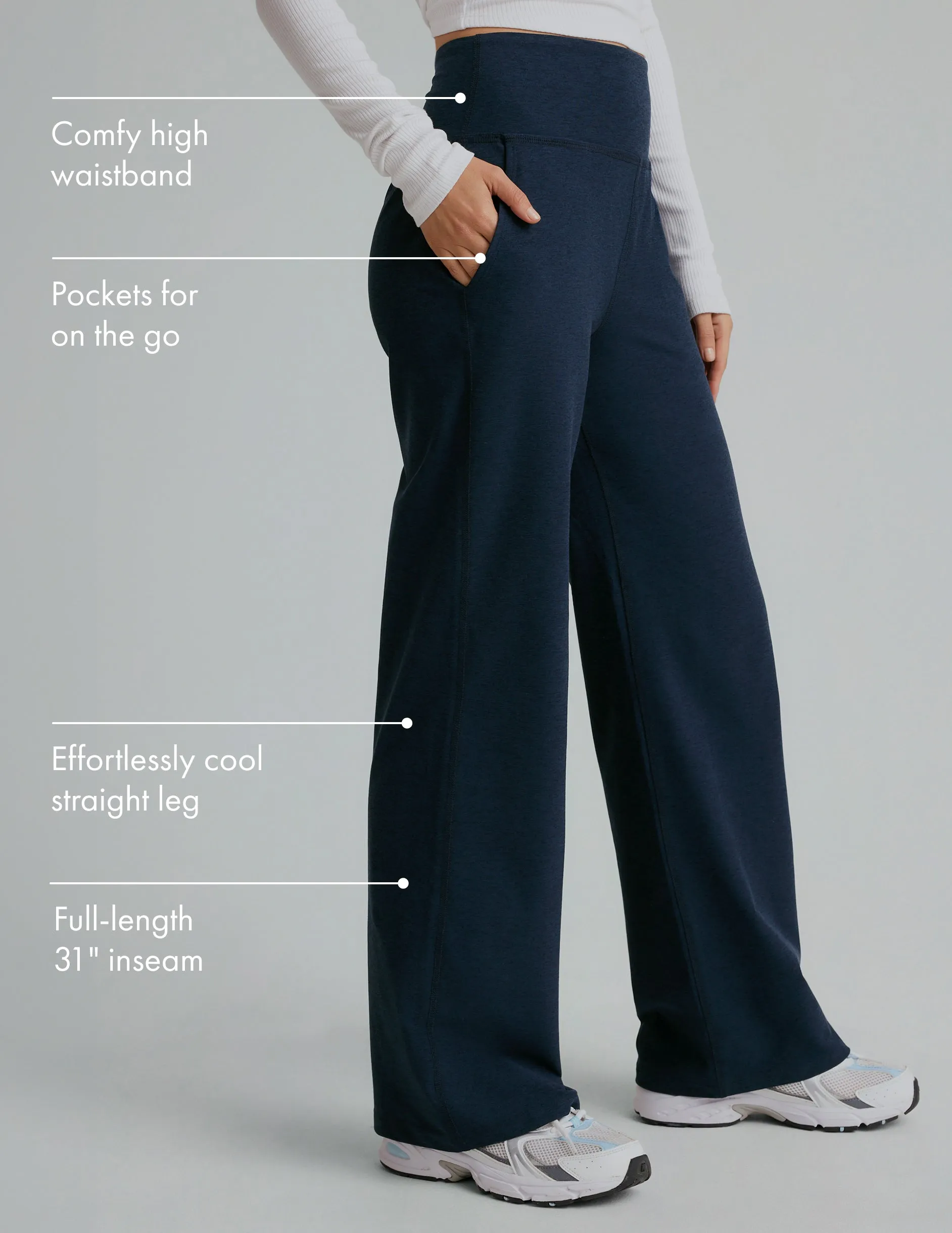 Spacedye Laid Back Wide Leg Pant