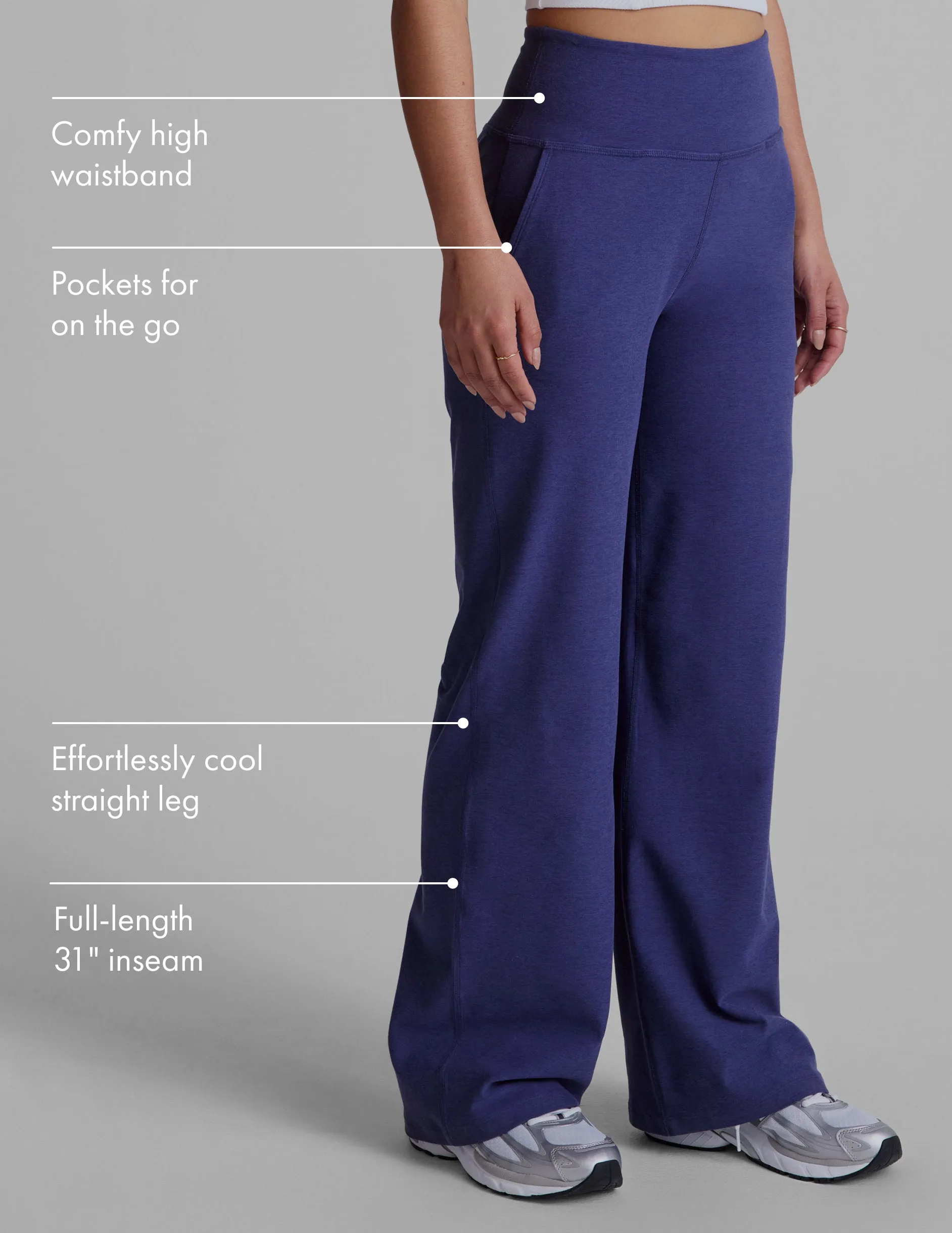 Spacedye Laid Back Wide Leg Pant