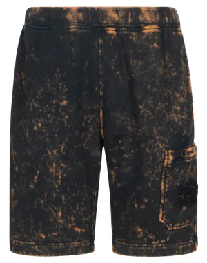 Stone Island Fleece Off-Dyed Shorts