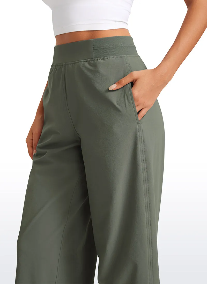 Stretch Wide Leg Casual Pants 30"