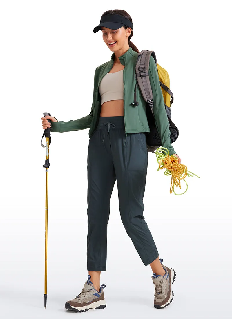 Striped Pants with Pockets 25''- Cinched Leg