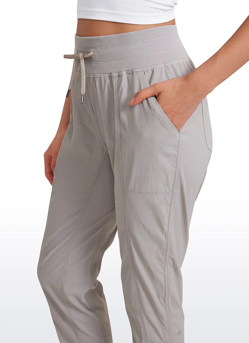 Striped Pants with Pockets 25''- Cinched Leg
