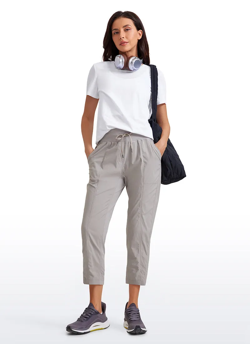 Striped Pants with Pockets 25''- Cinched Leg