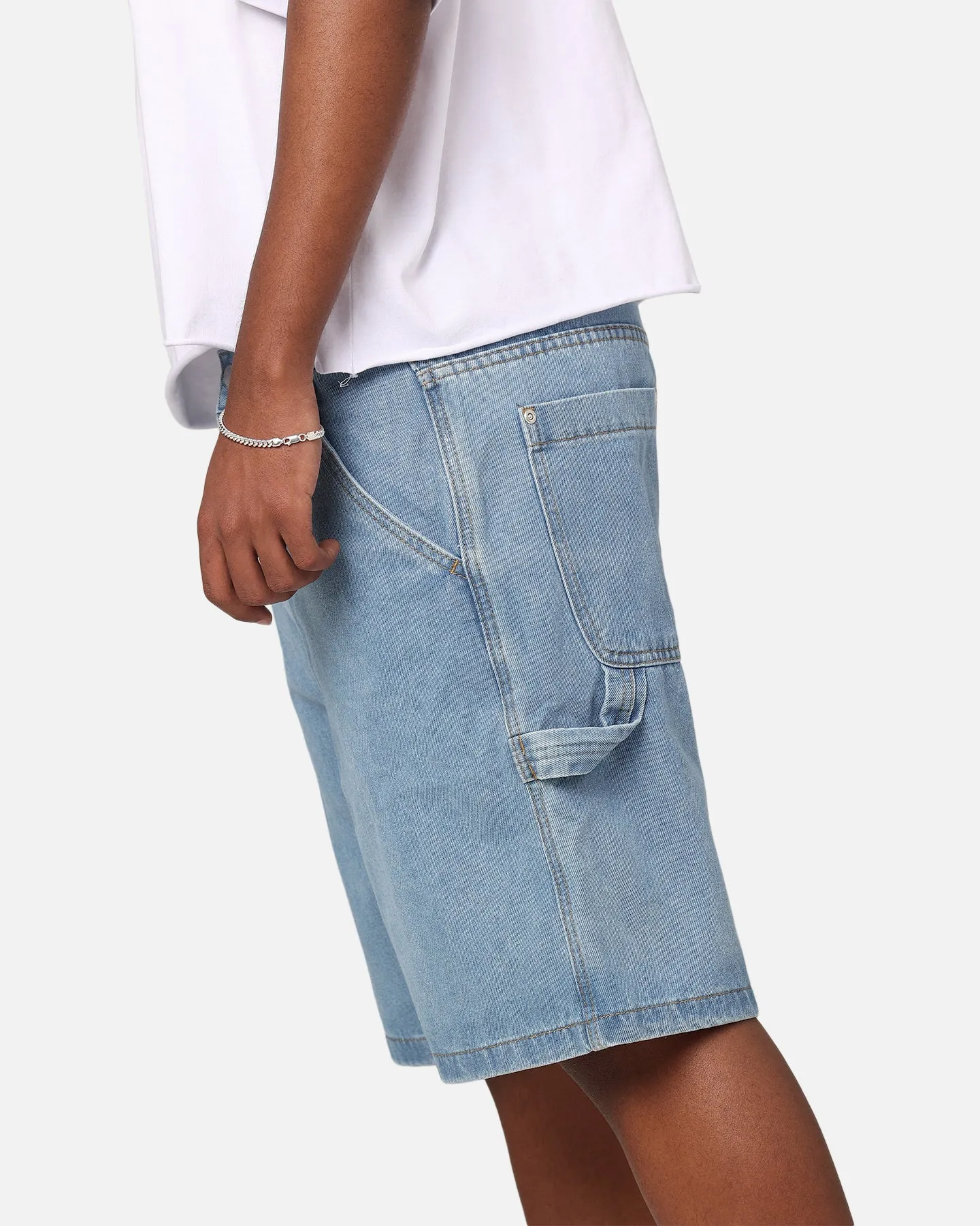 Stussy Carpenter Shorts Mid Blue