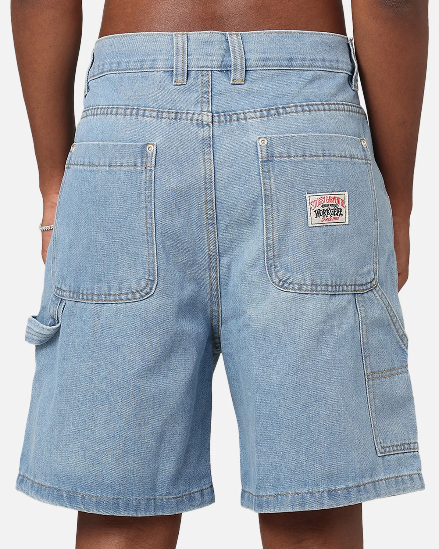 Stussy Carpenter Shorts Mid Blue