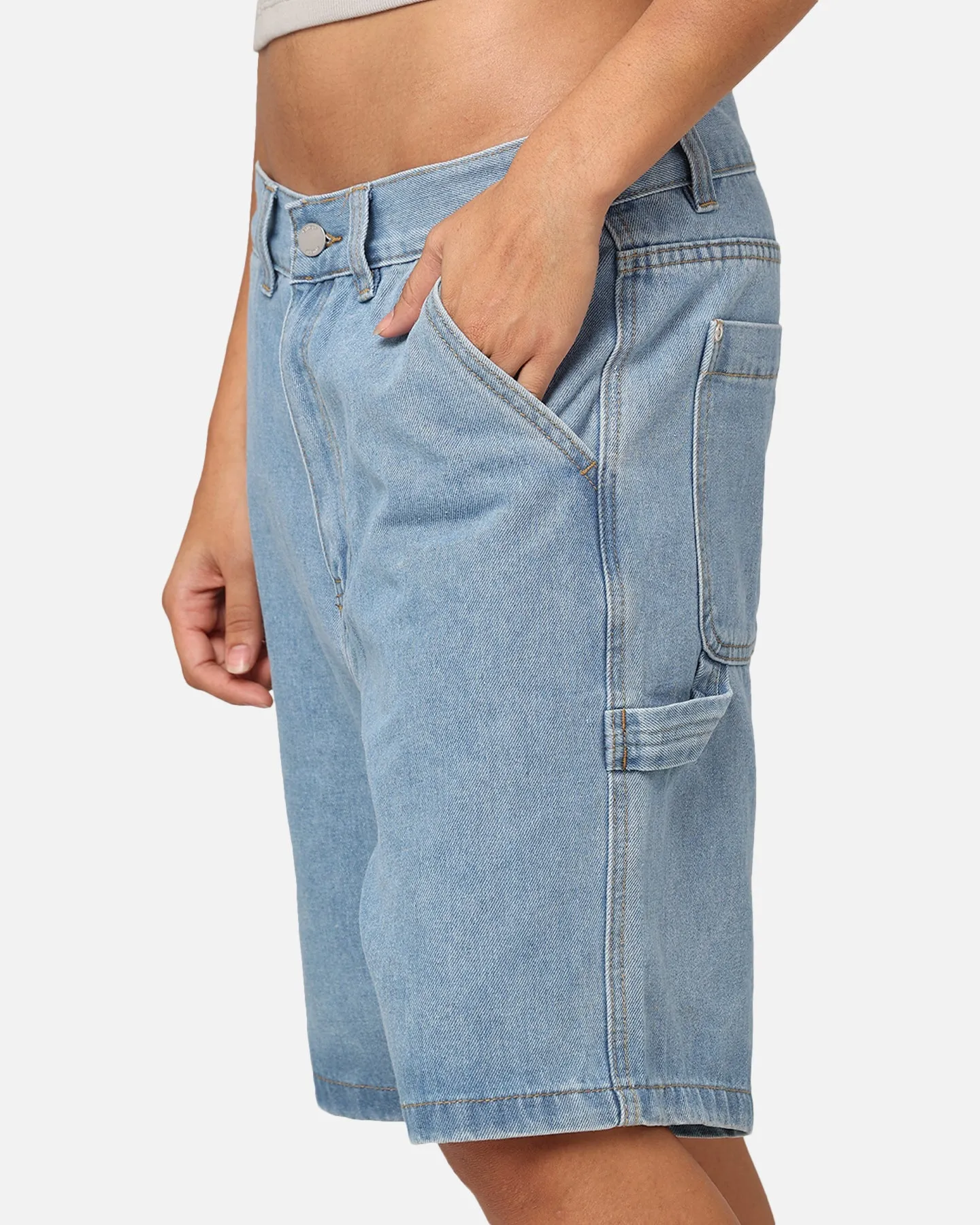 Stussy Carpenter Shorts Mid Blue
