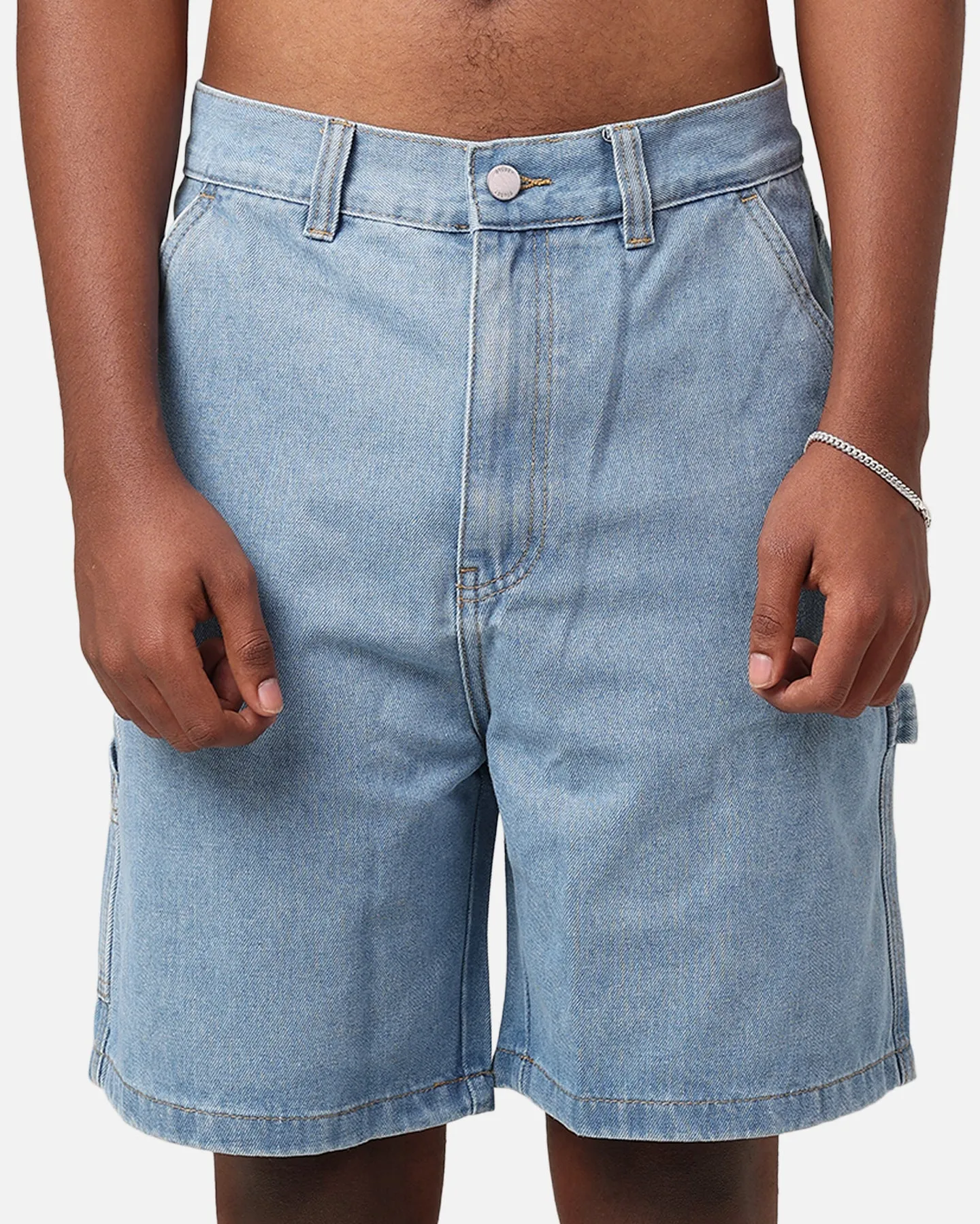 Stussy Carpenter Shorts Mid Blue