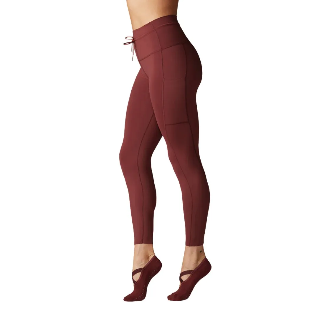 Tavi Active Tie Waist Pocket Tight Sahara C097
