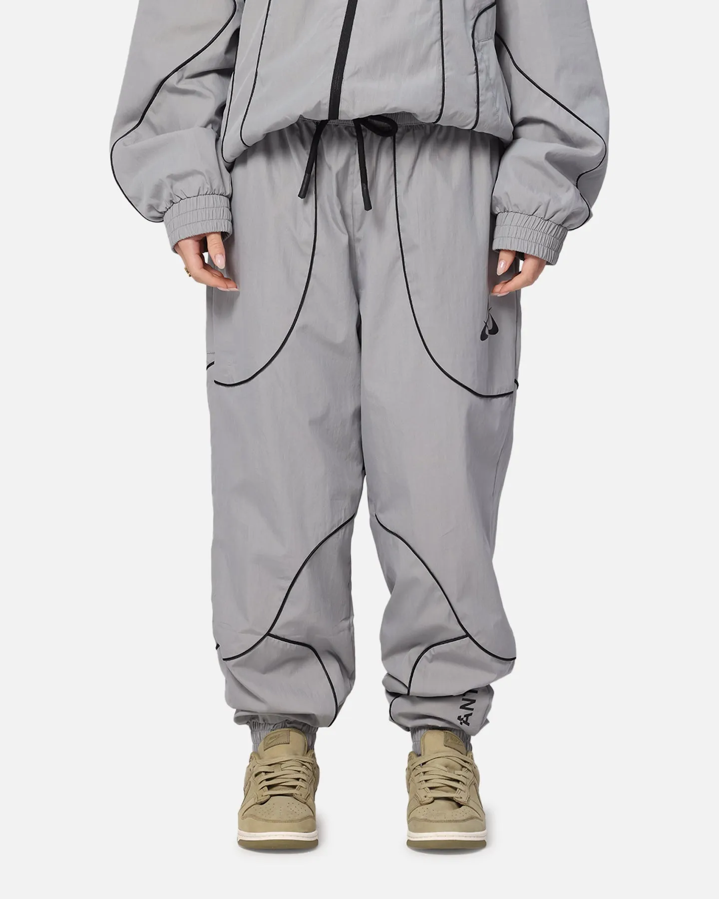 The Anti Order Stereo Nylon Track Jogger Grey
