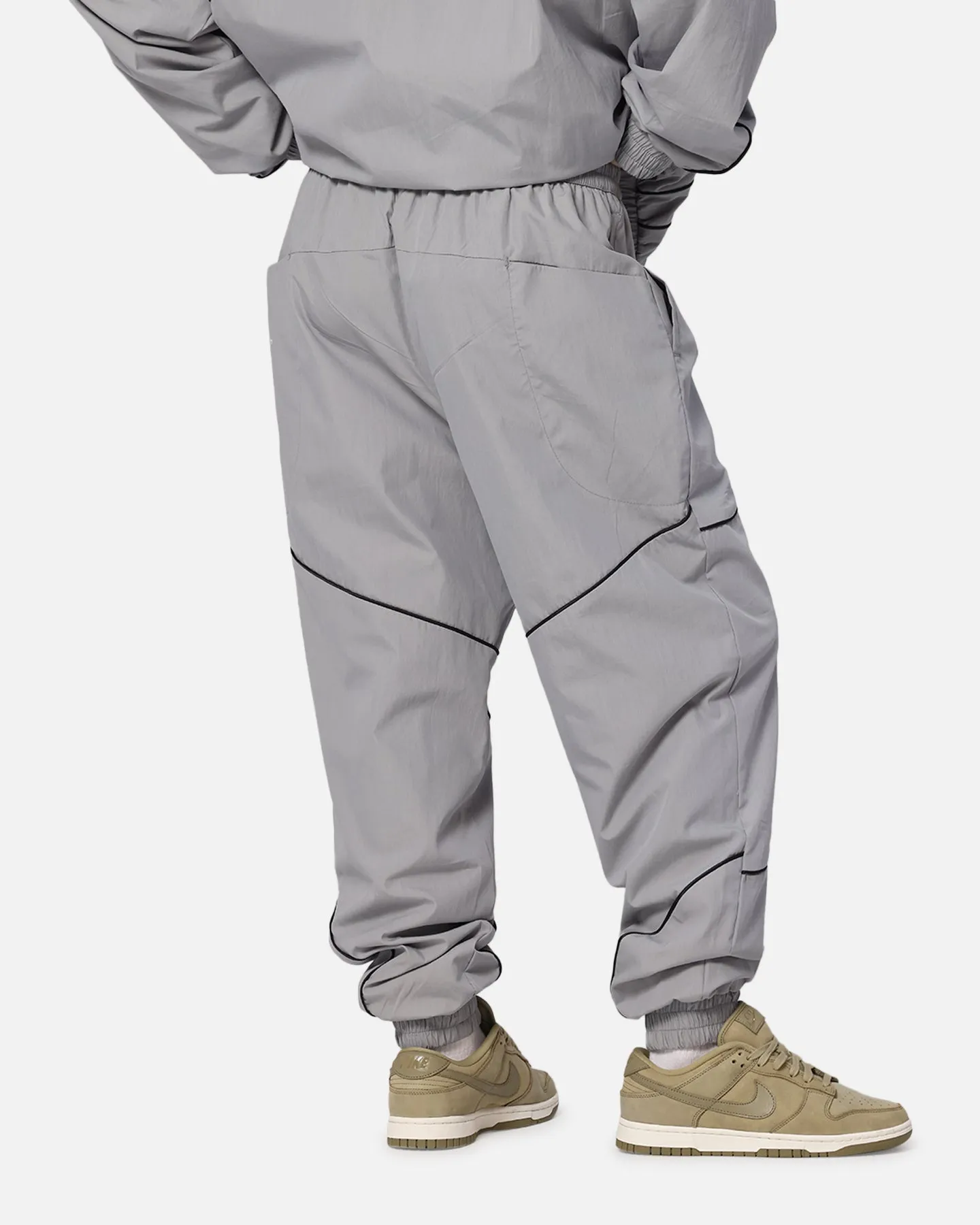 The Anti Order Stereo Nylon Track Jogger Grey