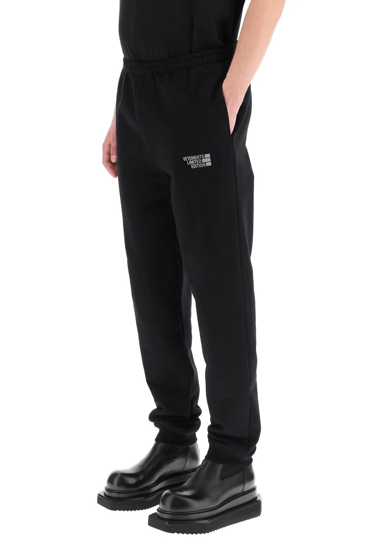 Vetements Logo Printed Trackpants