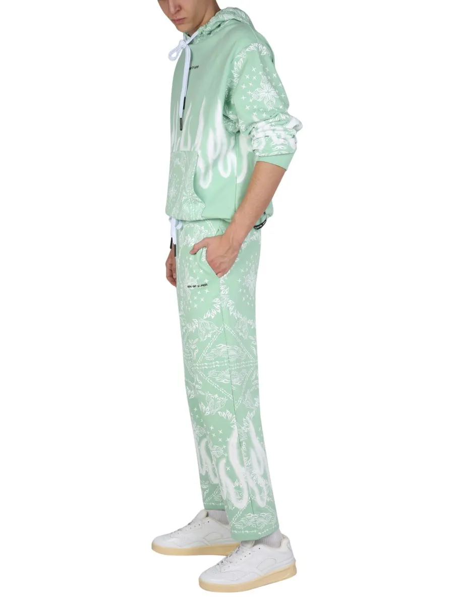 Vision Of Super Printed Drawstring Jogging Pants