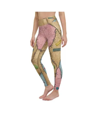 Voodoo Doll Patch Yoga Pants
