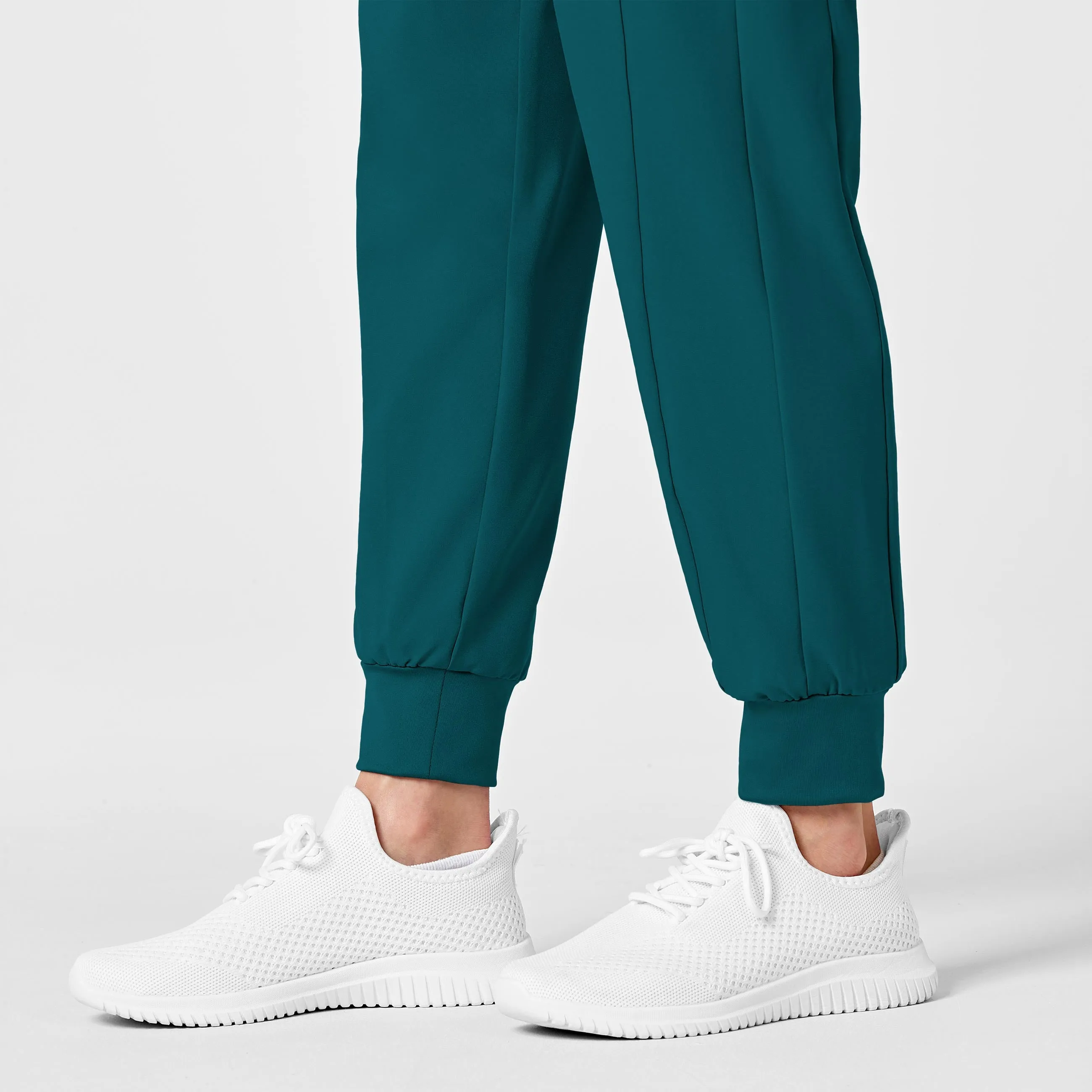 W123 Maternity Jogger Scrub Pant - Caribbean