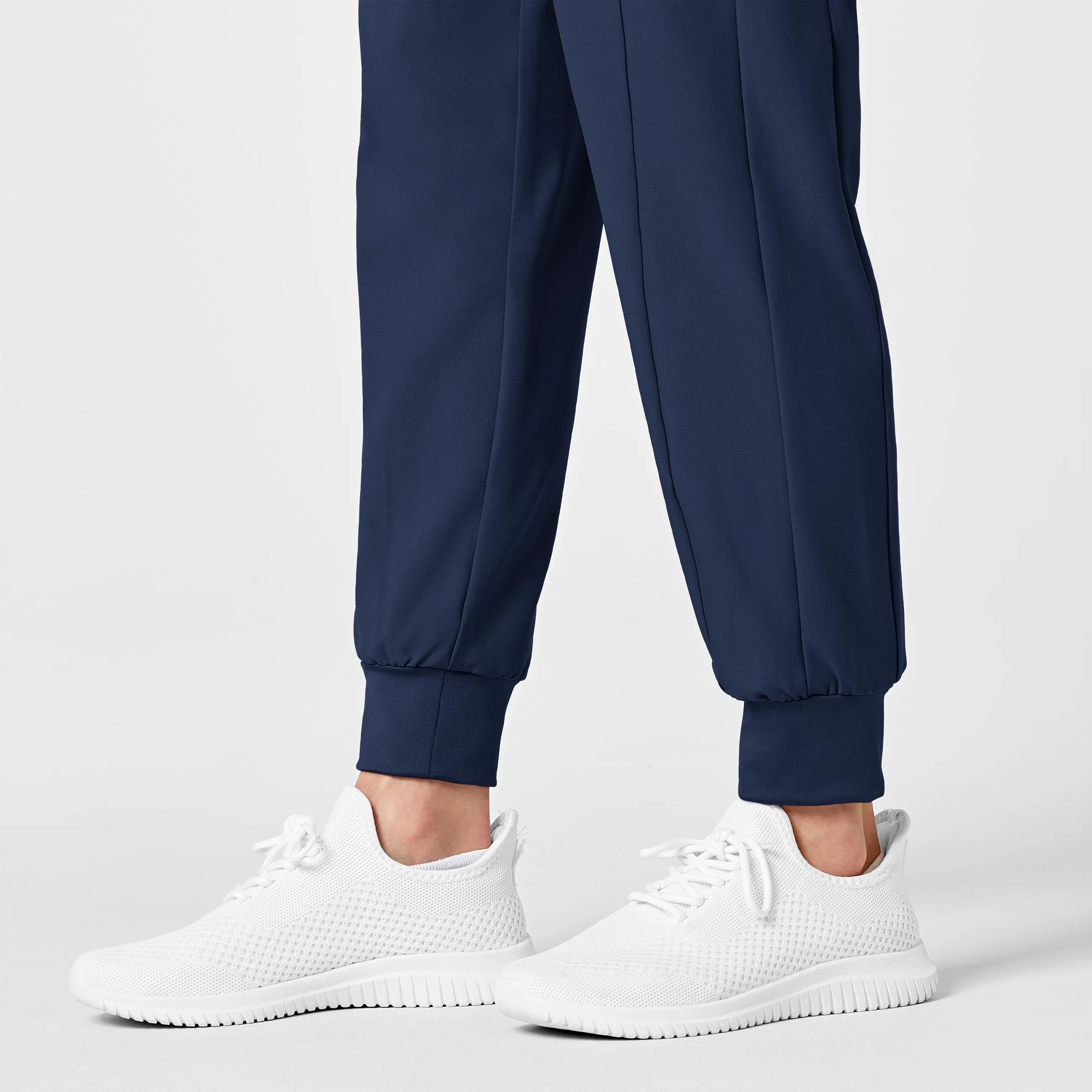 W123 Maternity Jogger Scrub Pant - Navy