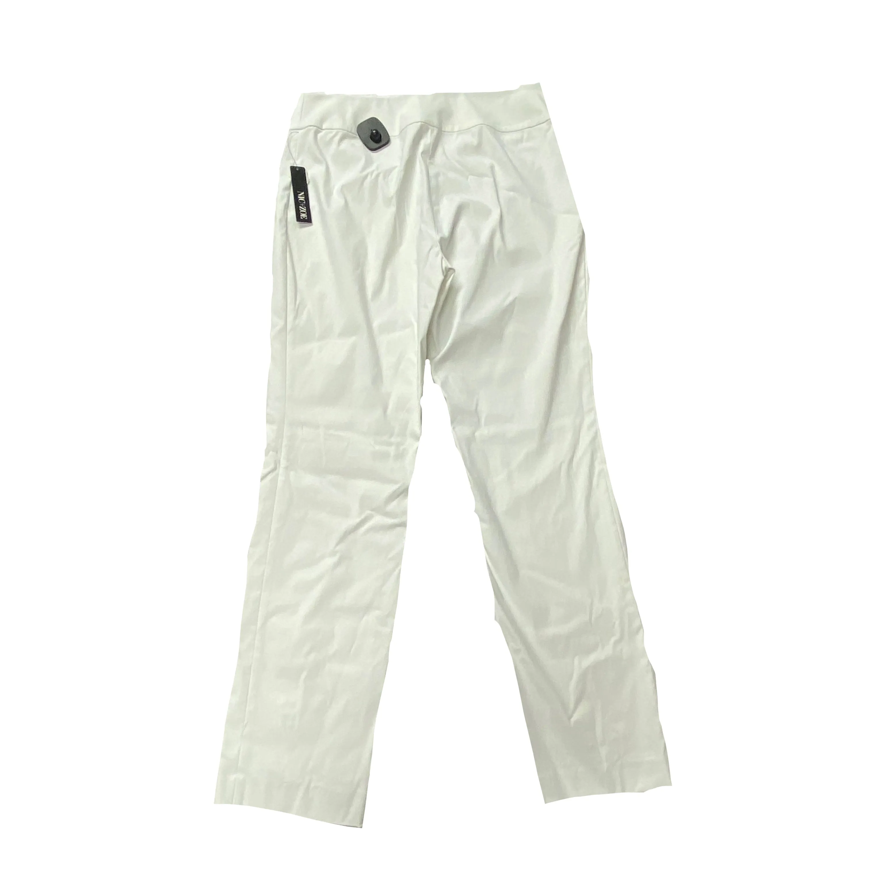 White Pants Cropped Nic   Zoe, Size 8