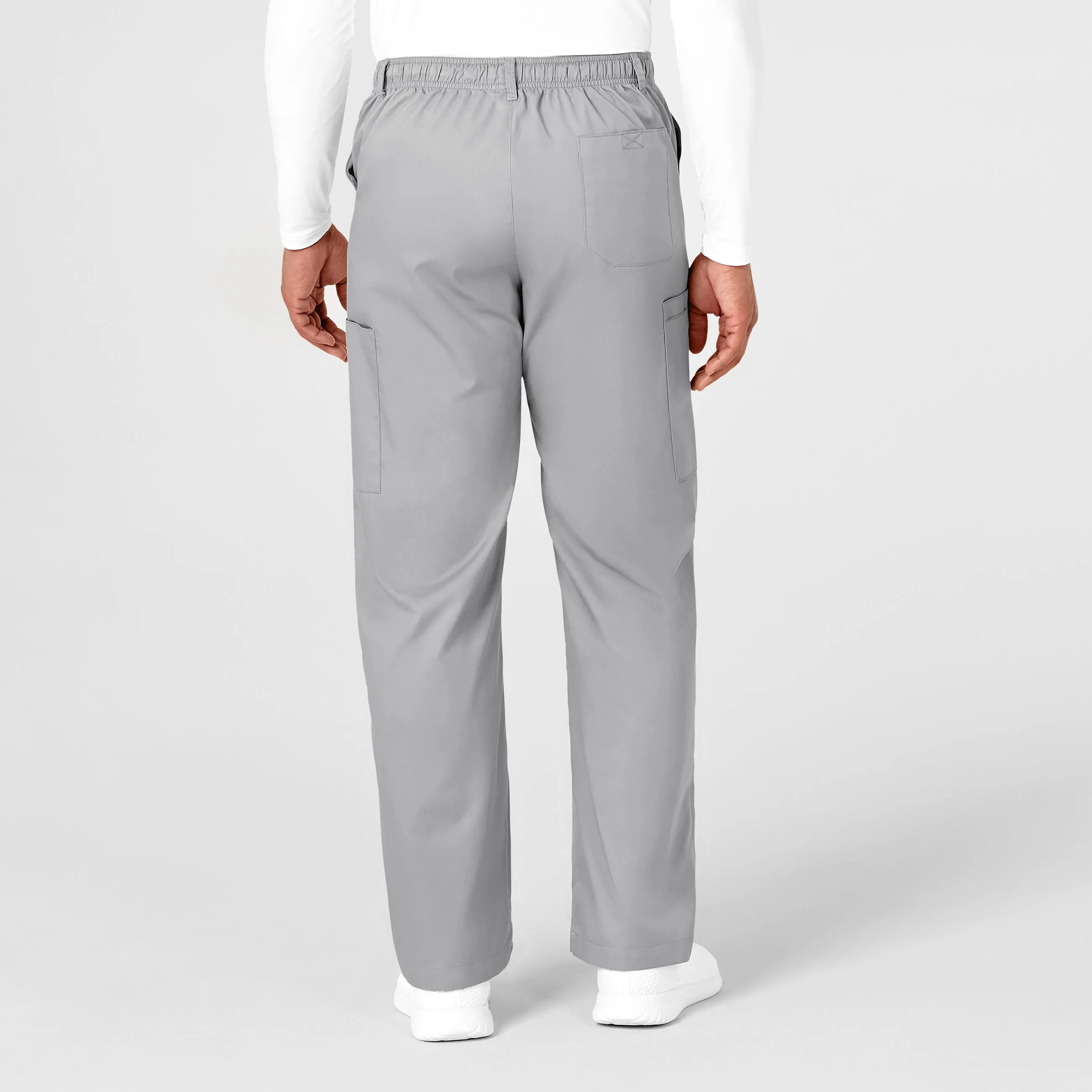 WonderWORK Men's Cargo Scrub Pant - Grey