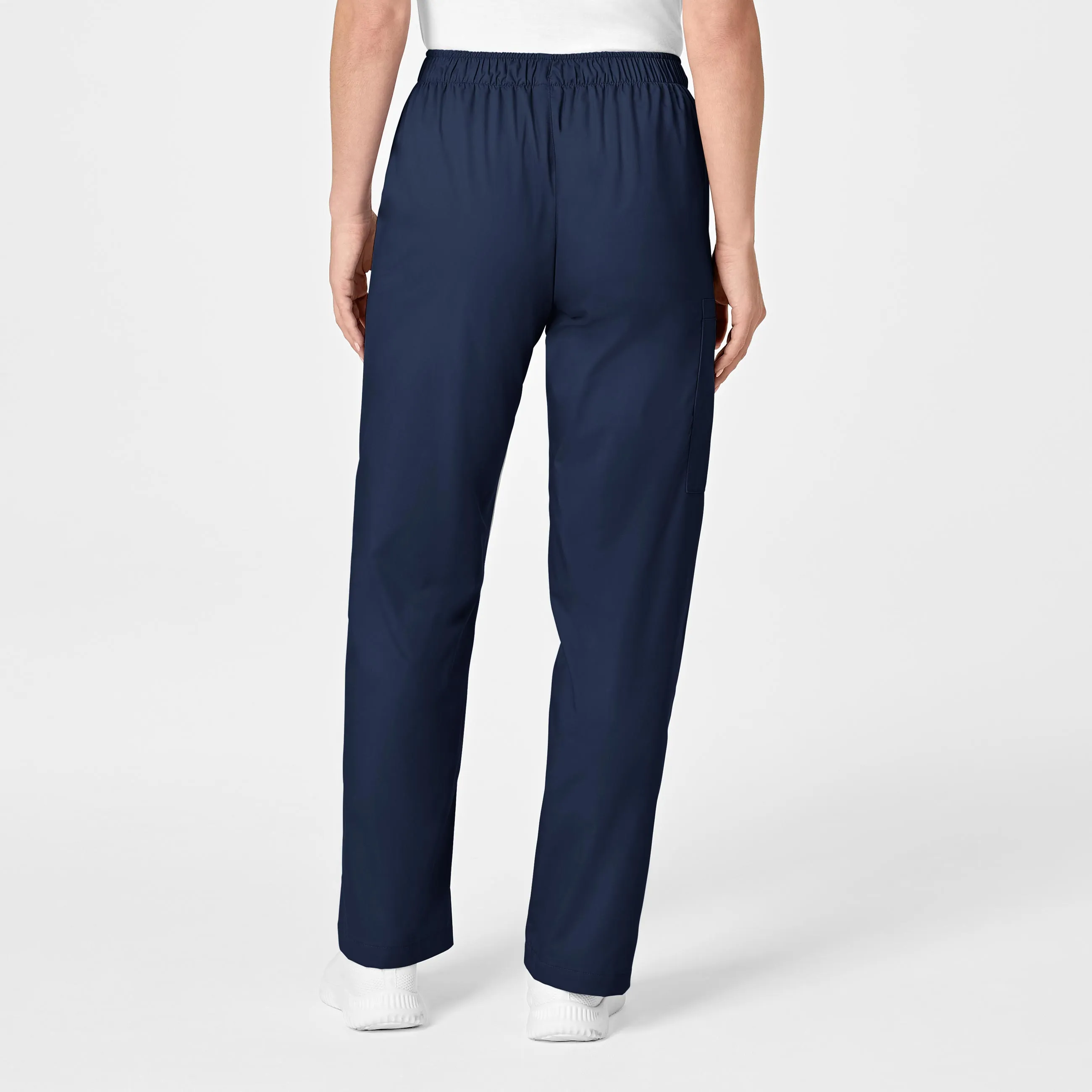 WonderWORK Women's Pull-On Cargo Scrub Pant - Navy