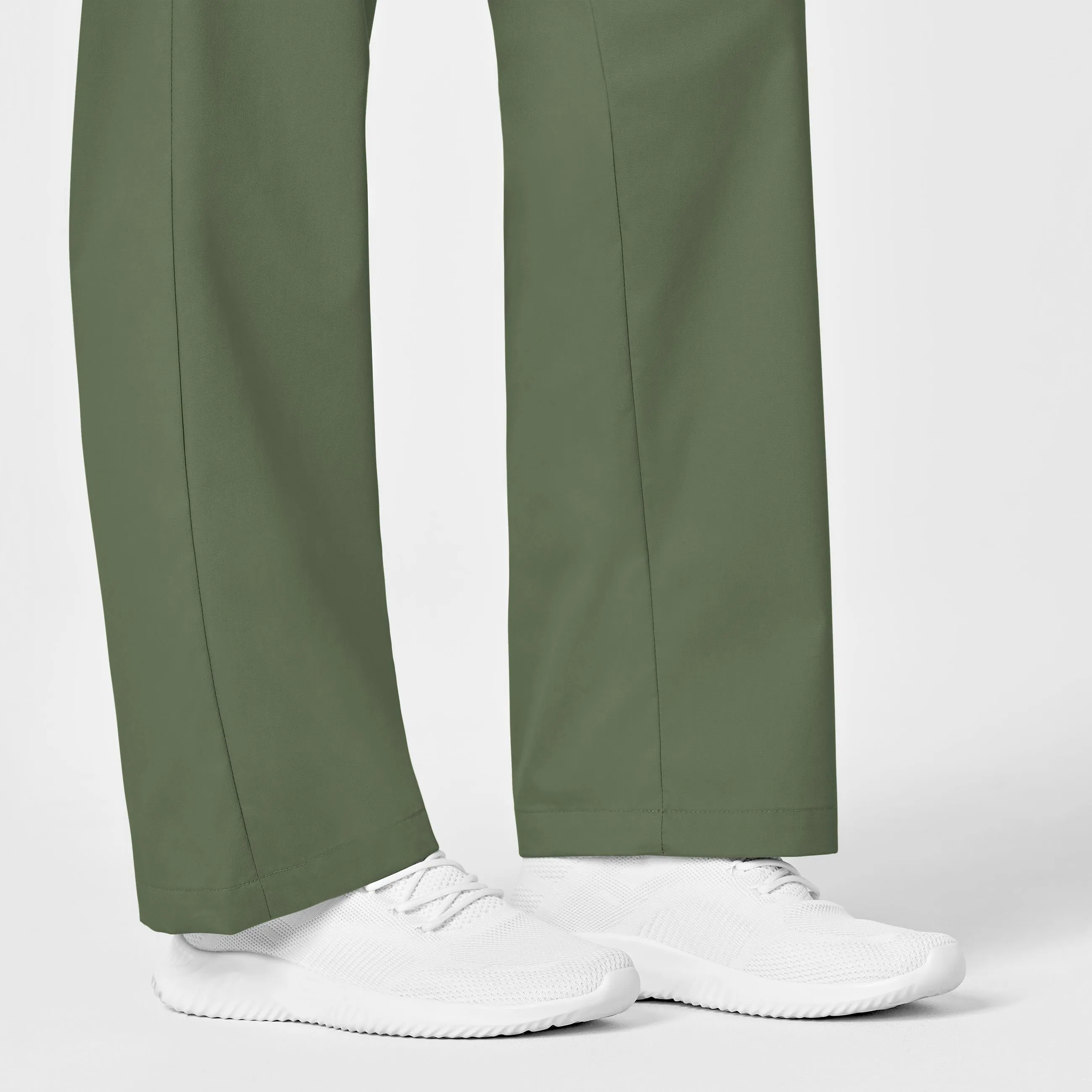 WonderWORK Women's Pull-On Cargo Scrub Pant - Olive