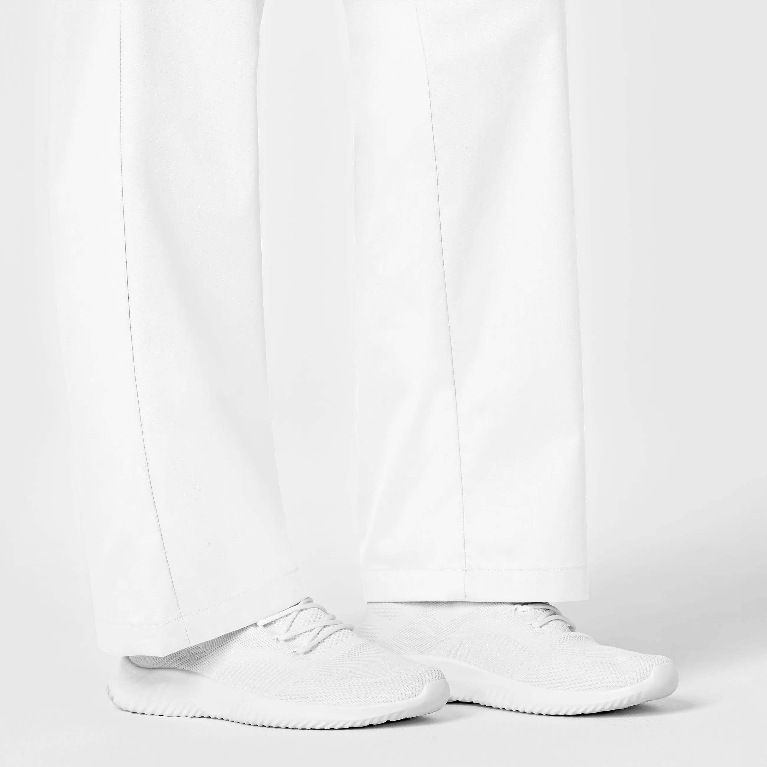 WonderWORK Women's Pull-On Cargo Scrub Pant - White