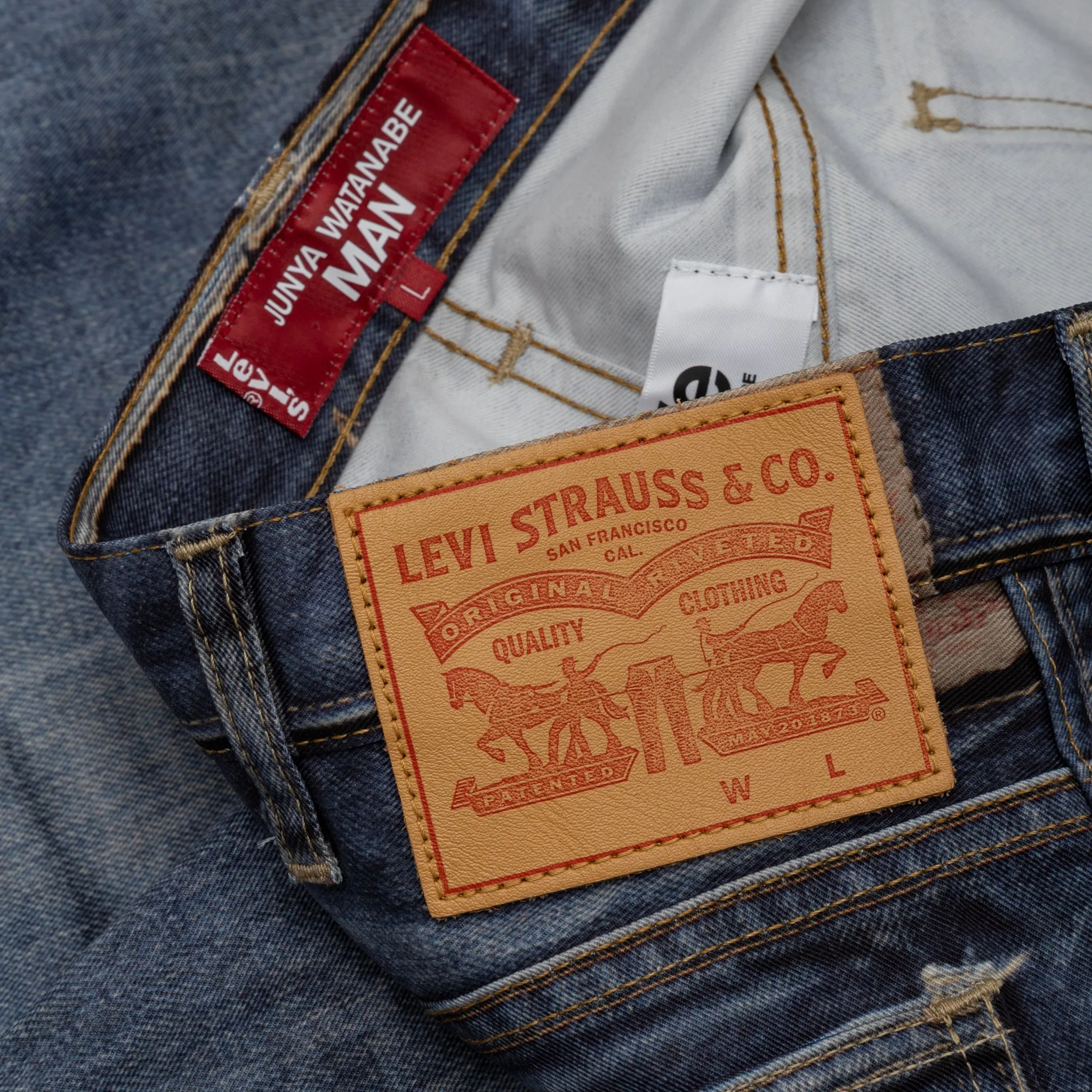 X LEVI'S BERBERJIN INKJET PRINTED PANTS